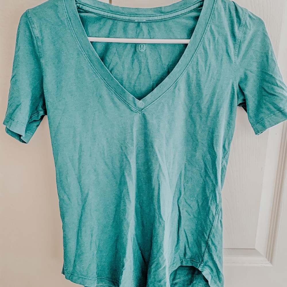 Blue Lululemon Top